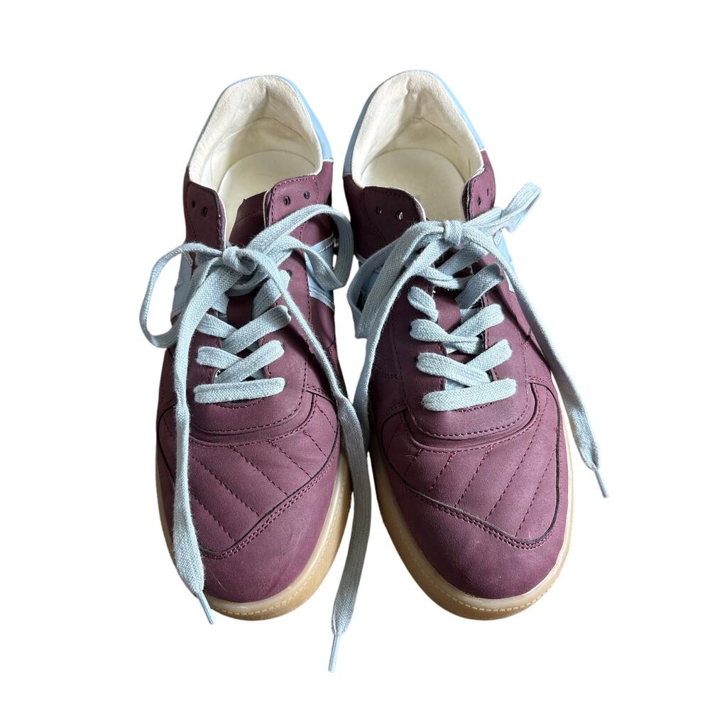 MIA Burgandy and Light Blue Archie Tennis Shoes Sz 9
